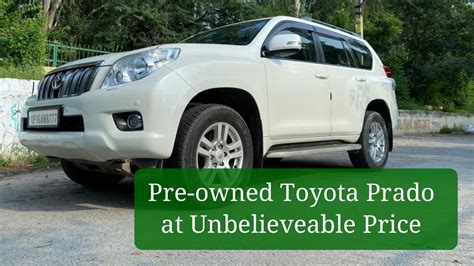 second hand toyota prado for sale.